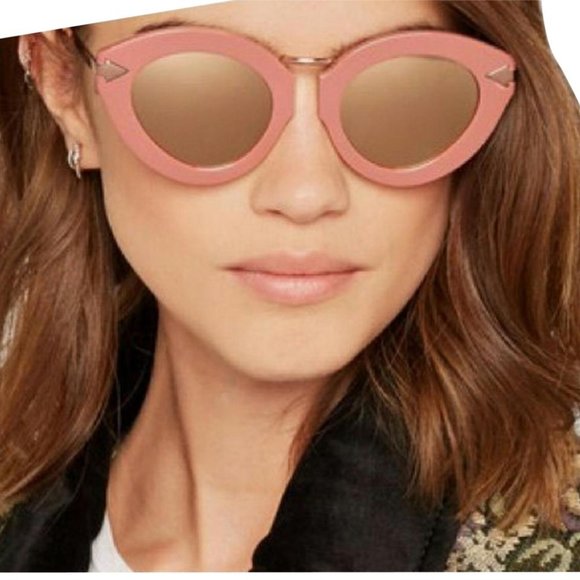 HP❤️ Karen Walker Lunar Flowerpatch Cat-eye Sunglasses main image 5